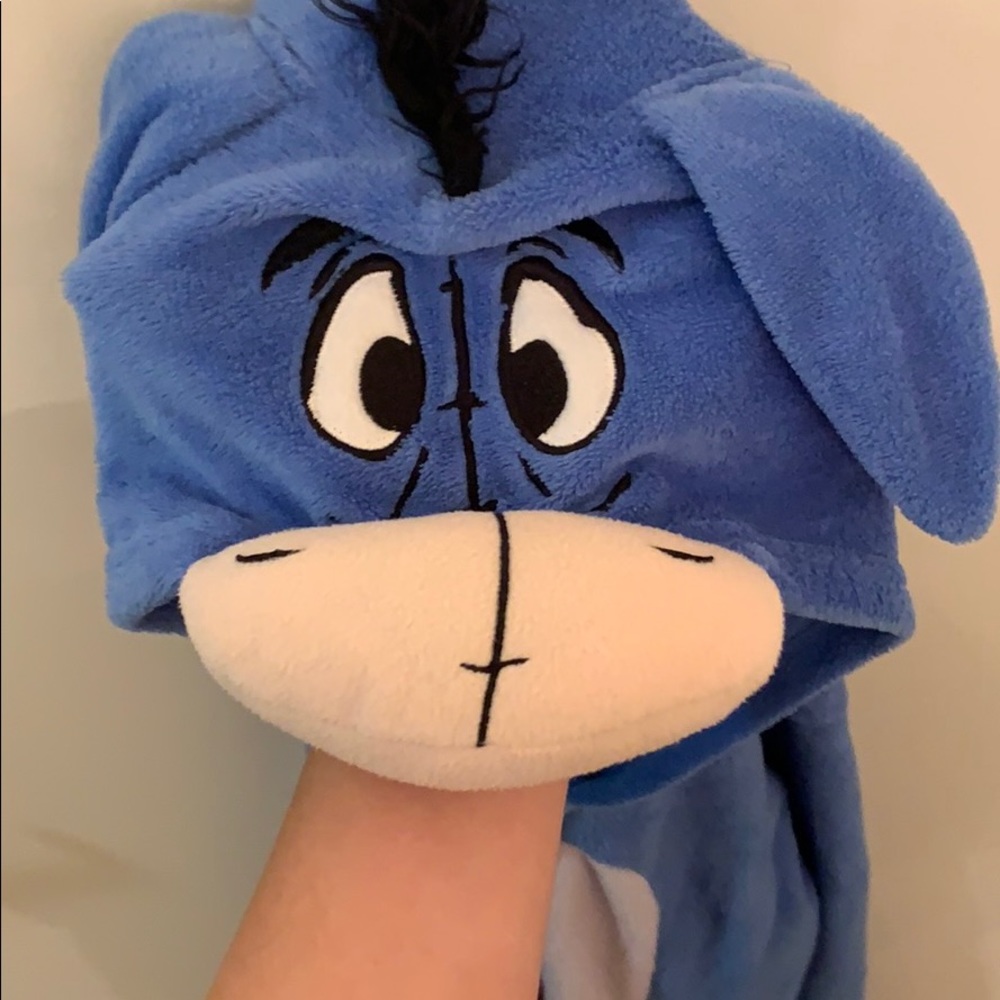 Winnie the Pooh; Eeyore the Donkey onesie